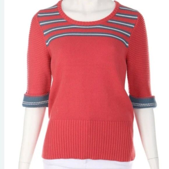 Marc by Marc Jacobs Y2K crewneck red sweater blouse small - Picture 1 of 9